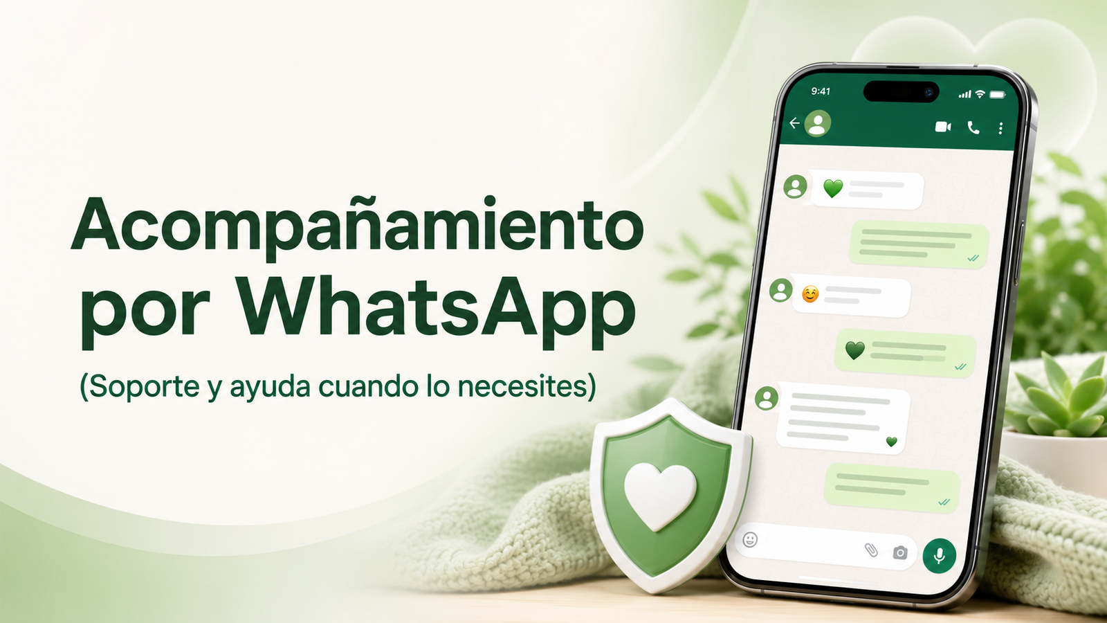Acompañamiento por WhatsApp