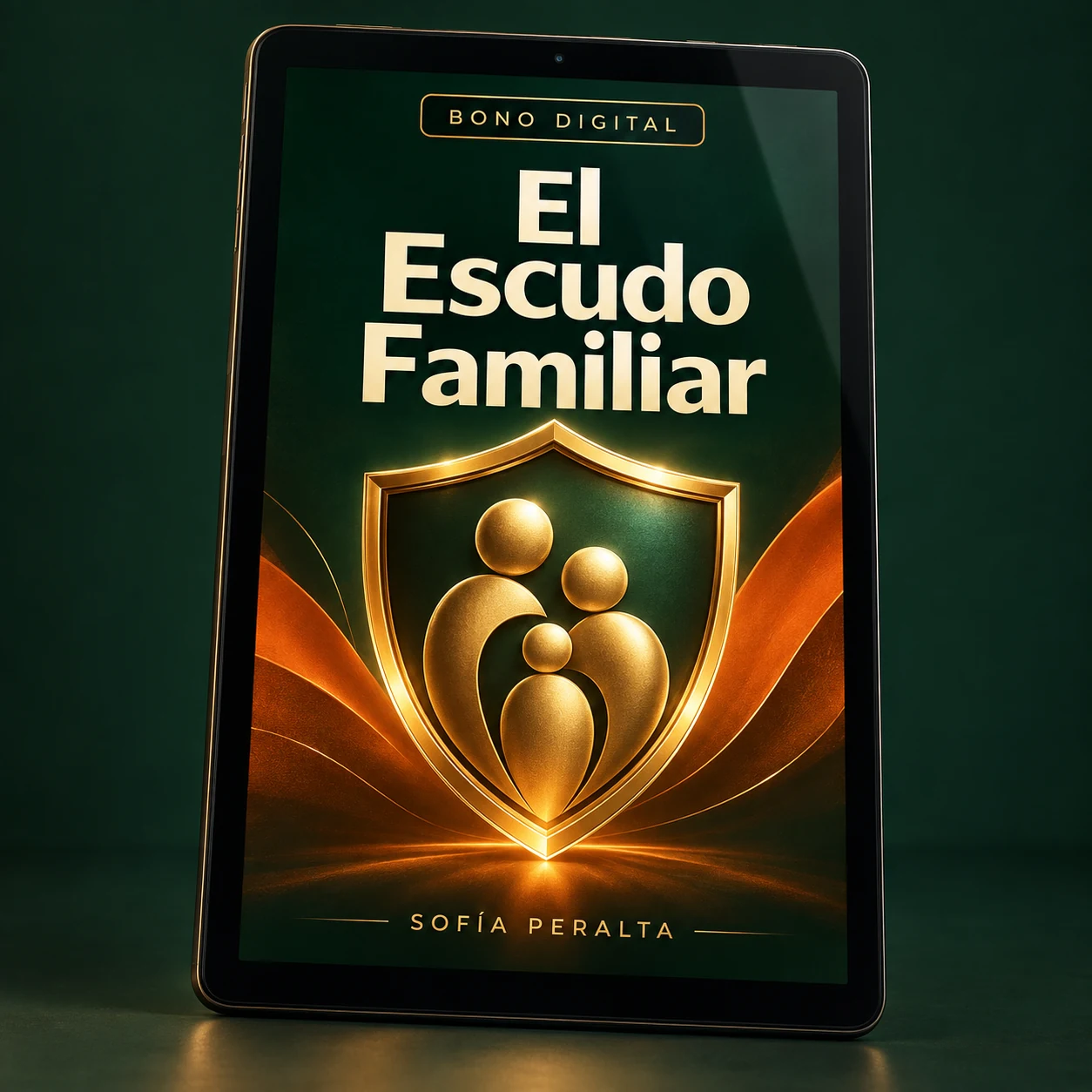 Mockup digital del bono El Escudo Familiar